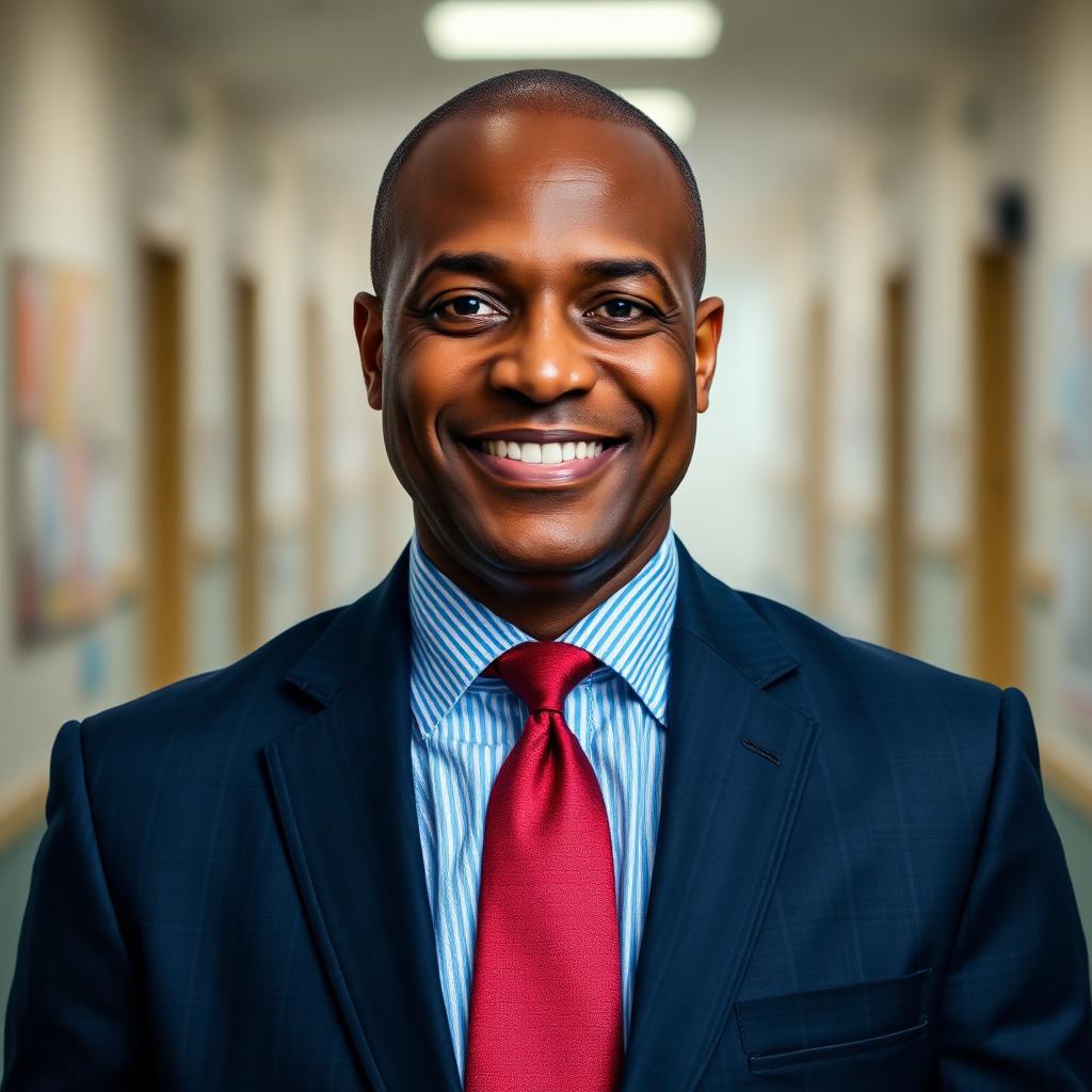 Dr. Samuel Deng, Principal of Gideon Seed Academy High School
